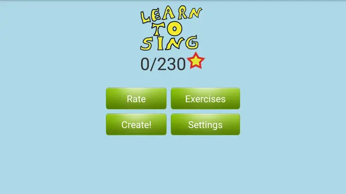 Learn to Sing android App screenshot 0