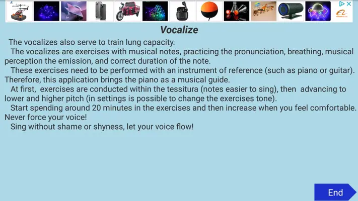 Learn to Sing android App screenshot 5